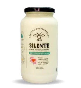 Yogurt  Natural sin Azúcar Silente 800ml