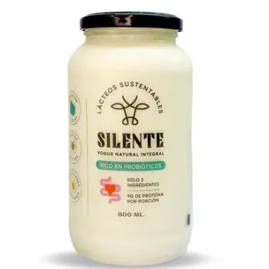 Yogurt  Natural sin Azúcar Silente 800ml