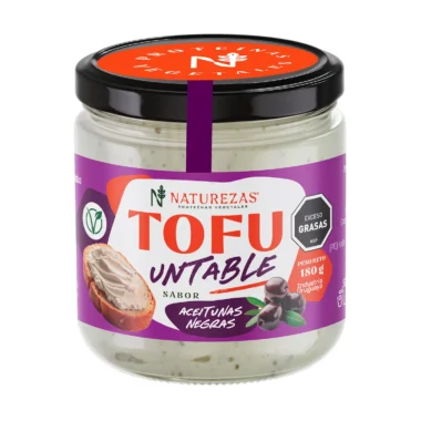 Tofu Untable Sabor Aceituna Negras 180g