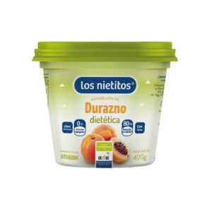 Mermelada Durazno 0% Azúcar Los Nietitos 400g
