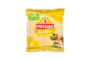 Tortillas Mission Trigo y Maíz 20cm x8