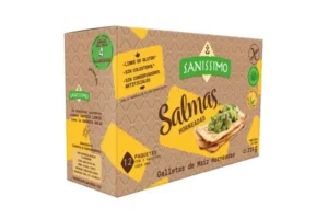 Tostadita Salmas de Maíz al Horno SANISSIMO 12 Unidades