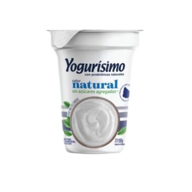 Yogurísimo integral natural sin azúcar 190g