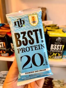 Barrita B3st Protein Cookies & Cream s/Azúcar 60g
