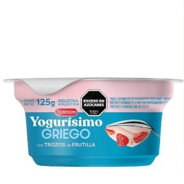 Yogurisimo Griego Frutilla 125g