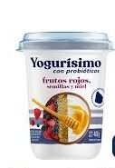 Yogurisimo natural con Frutos rojos 460g